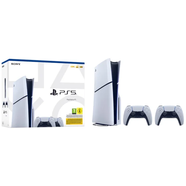 Sony PS5 Slim (CD) + 2 mandos DualSense