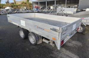 Remolque basculante SARIS K1 de 306 × 184 cm