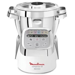 Procesador de alimentos multifuncional de 1550 W- cuchilla de acero inoxidable.