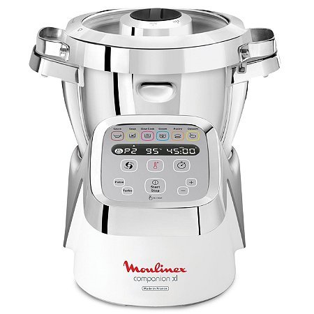 Procesador de alimentos multifuncional de 1550 W- cuchilla de acero inoxidable.
