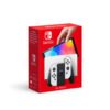 Nintendo Switch con base y mandos Joy-Con blancos