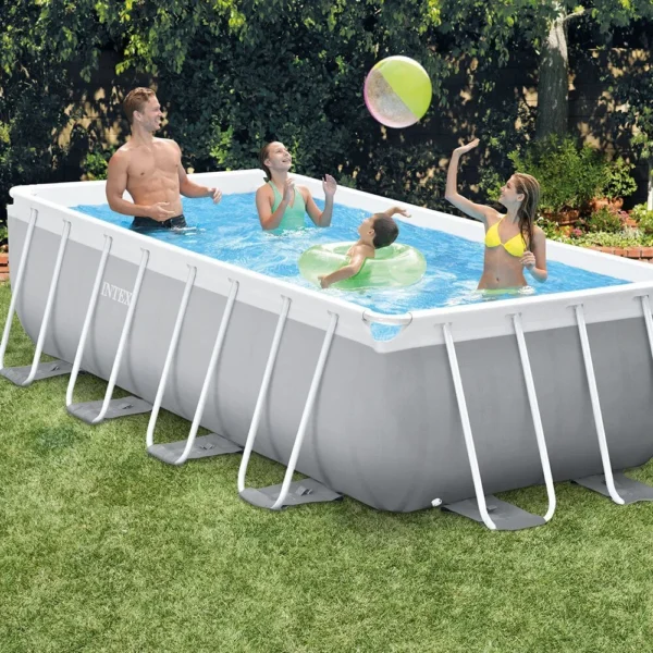 Piscina rectangular Prism Frame de 4,00 x 2,00 x 1,00 m