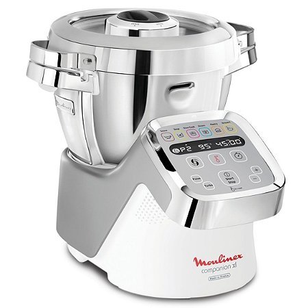 Procesador de alimentos multifuncional de 1550 W- cuchilla de acero inoxidable.