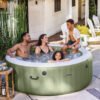 Spa hinchable Olive para 4 personas