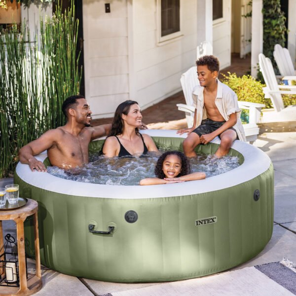 Spa hinchable Olive para 4 personas