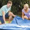 3 Piscina Intex con marco rectangular 28273NP