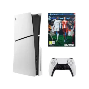 Sony PS5 Slim (CD) + Pack de 26 tarjetas EA Sports FC