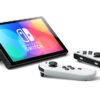 Nintendo Switch con base y mandos Joy-Con blancos