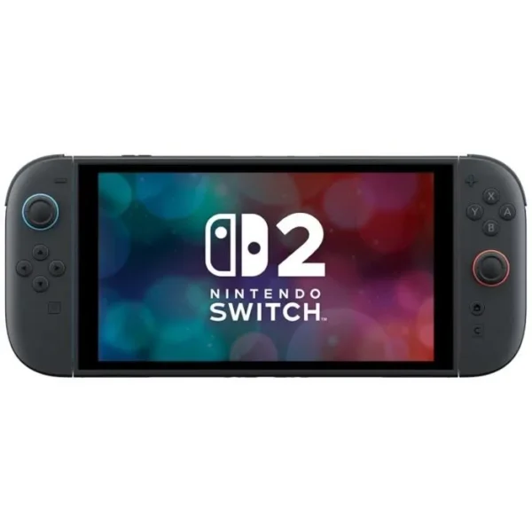 5 Consola Nintendo Switch 2 azul claro y rojo claro + Mario Kart World (código)