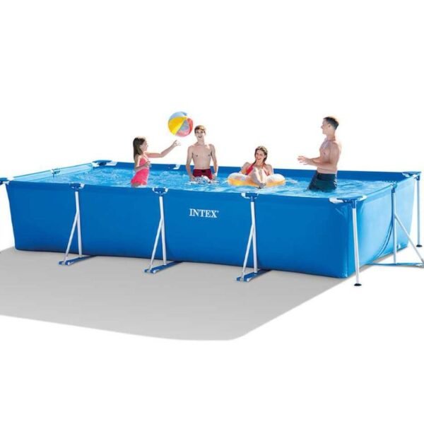 5 Piscina Intex con marco rectangular 28273NP