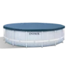 Piscina redonda con diseño de espiga de 4,88 x 1,22 m.
