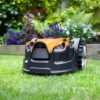 Robot cortacésped inalámbrico DM16-150 con cable perimetral
