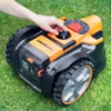 Robot cortacésped inalámbrico DM16-150 con cable perimetral