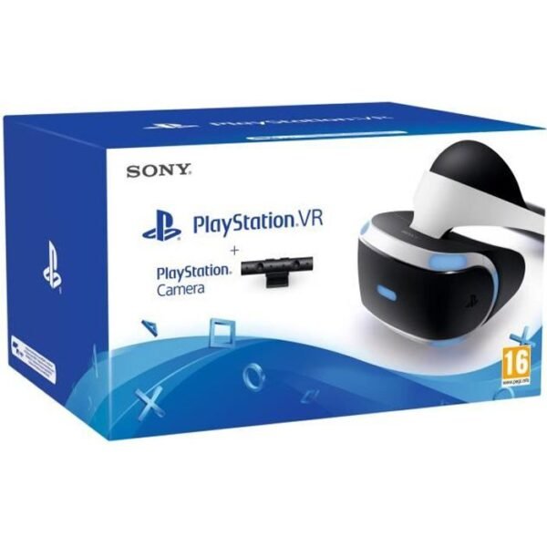 Auriculares de realidad virtual portátiles Sony PlayStation VR de 5,7″ 960 x 1080 HDMI +