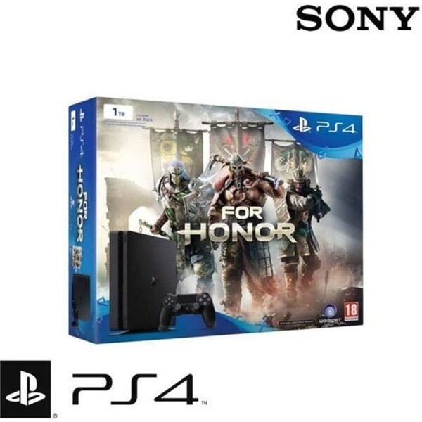 sony-ps4-console-slim-1-to-pour-l-honneur-noire-d Consola Sony PS4 Slim de 1 TB + Edición Negra para la UE